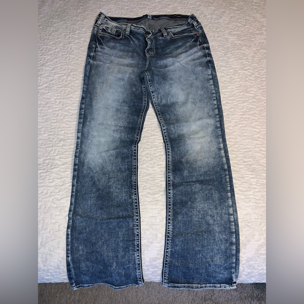 Silver Jeans - Aiko Mid Boot - Size 14/L33
